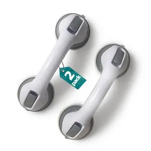 The Elderly Auxiliary Suction Handrails Bathroom Suction Handrails The Elderly Disabled, Suction Handrails, Simple Installation Bar White Walls Home Safety
