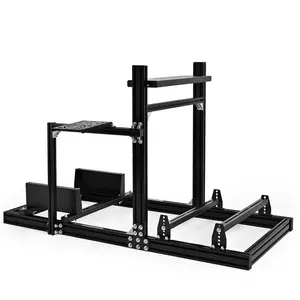 Dardoo Multi-Function Adjustable 3060  Aluminium Profile Racing Simulator Cockpit Mount, Compatible with G923 G920 G29 —— Heavy-duty structural design. Electronic components sold separately.