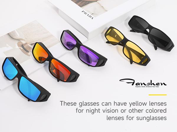 MEETSUN Wrap Around Sunglasses Unisex Polarized UV400 Protection Fit Over Prescription Glasses TAC HD TR90 Frame Men's Rugged Sunglasses