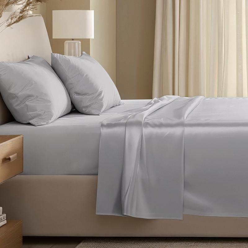 Bare Home Organic Cotton Sateen Sheet Set