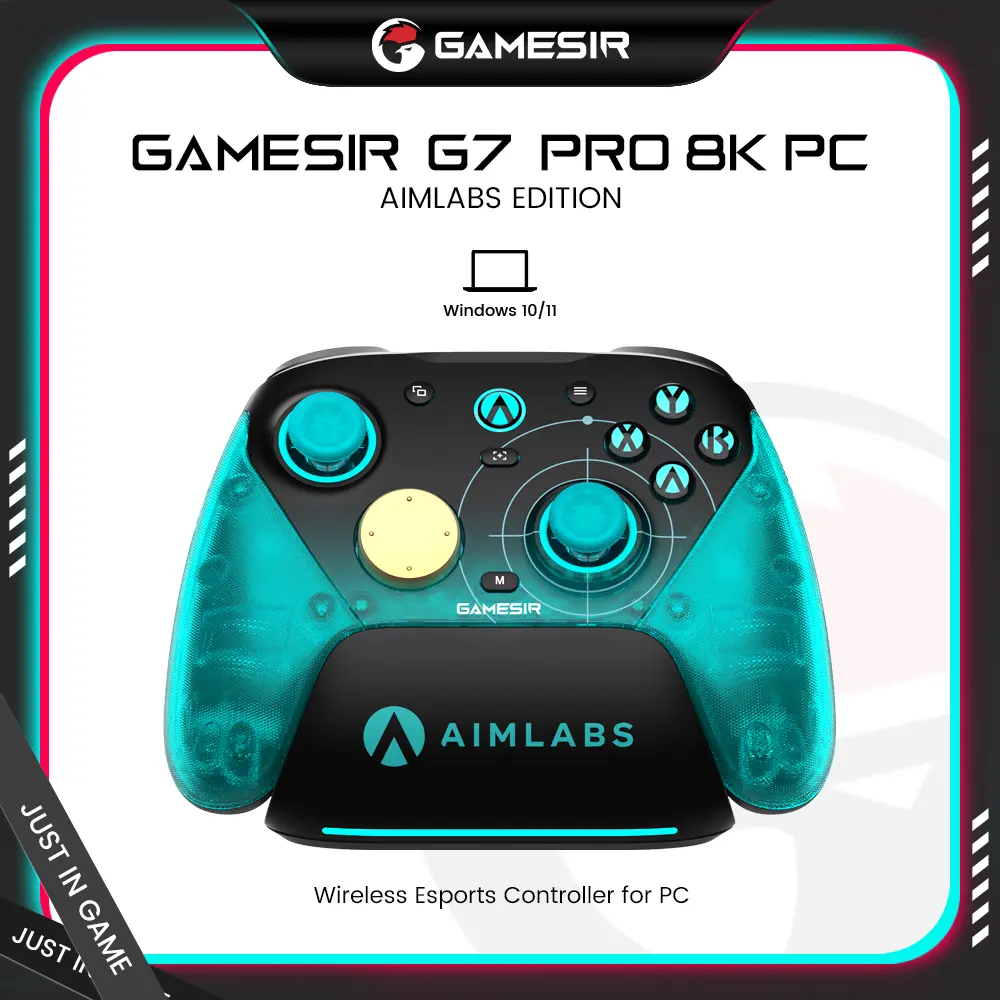 GameSir G7 Pro 8K PC Aimlabs Edition (Not for XBOX) Esports Controller for PC, Android, iOS, Switch