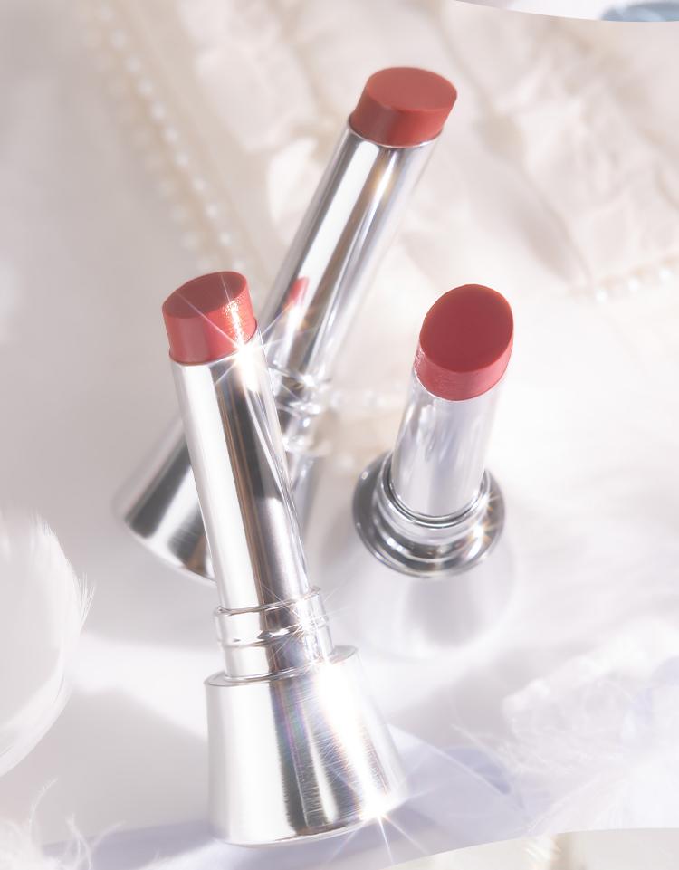 Flower Knows Swan Ballet Collection Shine Lipstick, Elegant Design with Jojoba Oil for Hydration & Moisture, Glossy Finish, Long Lasting Transfer Proof, #Summervibes