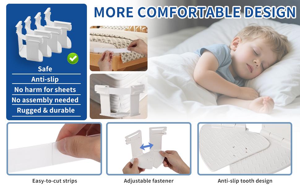 Bed Sheet Holders for Corners Stocking Stuffers for Women - Lock Sheet Holders Keep Sheets Tight,Bed Sheet Rack with Lock Strip Easy to Install for All Mattress Sizes (4PCS)Christmas Gifts for Women Mom Sister Her Best Friend Bed Sheet Holders for Corners Stocking Stuffers for Women - Lock Sheet Holders Keep Sheets Tight,Bed Sheet Rack with Lock Strip Easy to Install for All Mattress Sizes (4PCS)Christmas Gifts for Women Mom Sister Her Best Friend