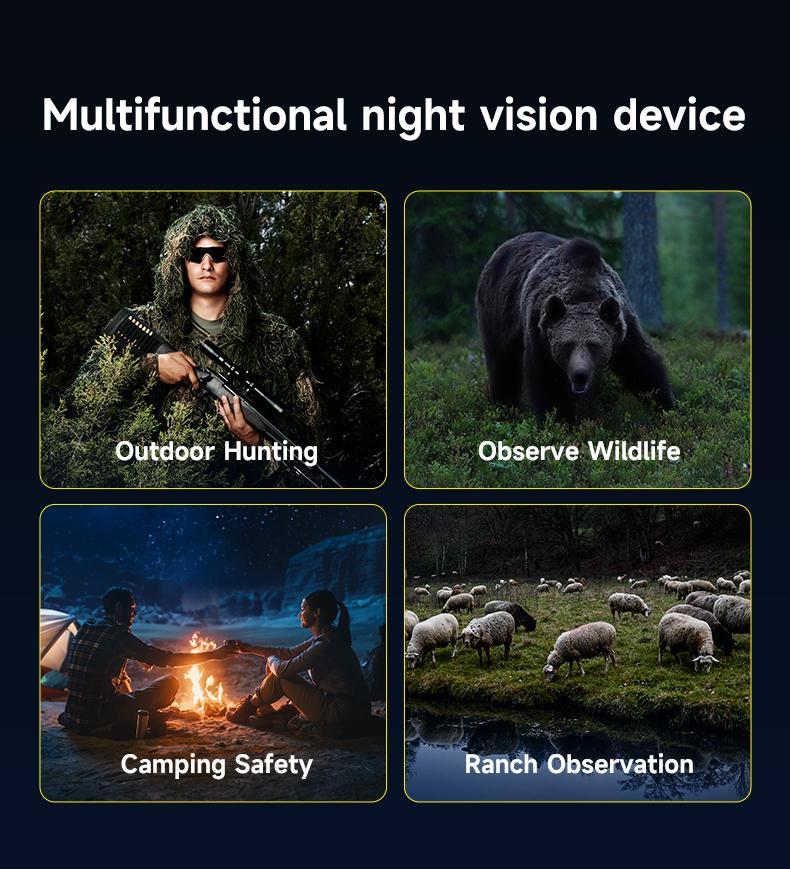 MINENER 4K Night Vision Binoculars With 32GB SD Card, Rechargeable,NiteHawk Cool Tech Gadgets for Camping/Boating, 10X, Camera Hight Definition Digital Electronic Gifts - Best Gifts for Men/Dad/Husband MINENER 4K Night Vision Binoculars With 32GB SD Card, Rechargeable,NiteHawk Cool Tech Gadgets for Camping/Boating, 10X, Camera Hight Definition Digital Electronic Gifts - Best Gifts for Men/Dad/Husband