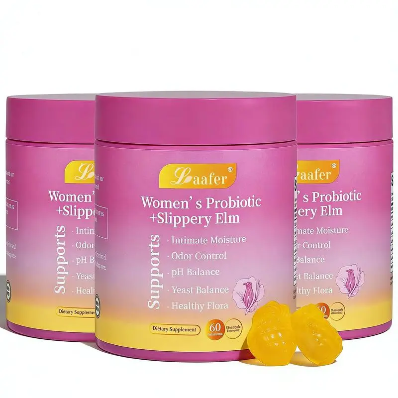 3x 2026!! ]Her Juicy Feminine - All In One Solution With Slippery Elm And Prebiotics& 60 Count