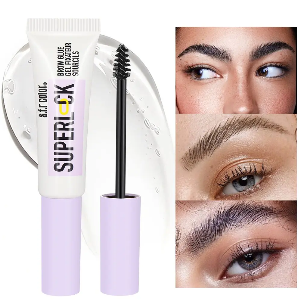 1pcs/2pcs Eyebrow Gel, Long-Lasting Hold, Natural Look, Easy to Apply, Perfect for Daily Use, Essential Makeup Product, Eyebrow Products