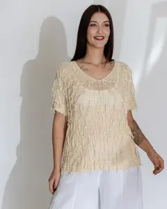 Yelisa Crochet Tunic One Size XS-XL