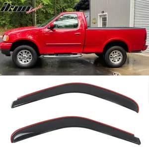 In-channel Window Visors for Ford F250 1997-1999 & F150 Standard Cab 97-03