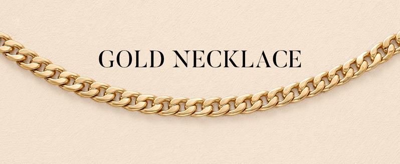 Tewiky Gold Necklace for Women Dainty Chunky Gold Chain Necklace Cuban Link Paperclip Chain Choker Toggle Clasp Pendent Necklace for Women Trendy Fashion Jewelry