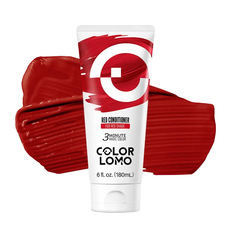 Colorlomo Color Depositing Conditioner (Multiple Color) | Color Depositing Conditioner Mask | Semi Permanent Hair Dye | Nourish & Moisturize | Shea Butter & Almond Oil | Long Lasting Vibrancy