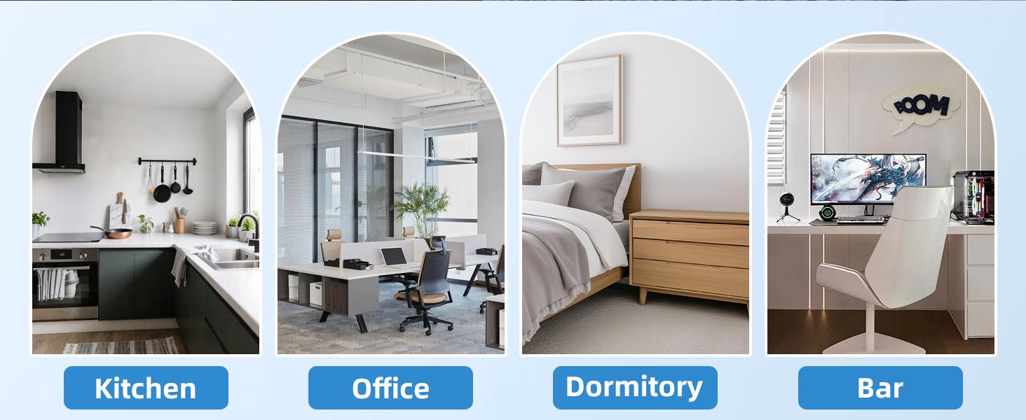 Antarctic Star Beverage Refrigerator - Mini Fridge for Soda Beer or Wine,Small Drink Dispenser, For Office or Bar with Adjustable Removable Shelves,Convertible Door