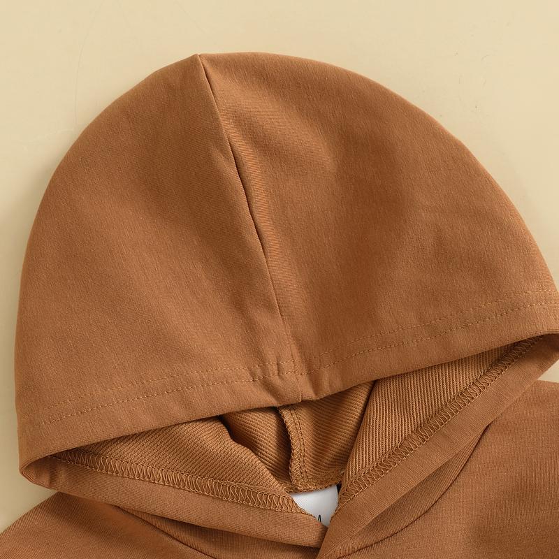 Baby Onesie Newborn Boy Girl Hooded Romper Long Sleeve Front Pocket Solid Color Bodysuit Infant Spring Fall Romper Toddler Outfit Cute