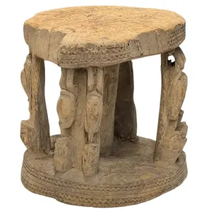 Vintage African Wooden Stool