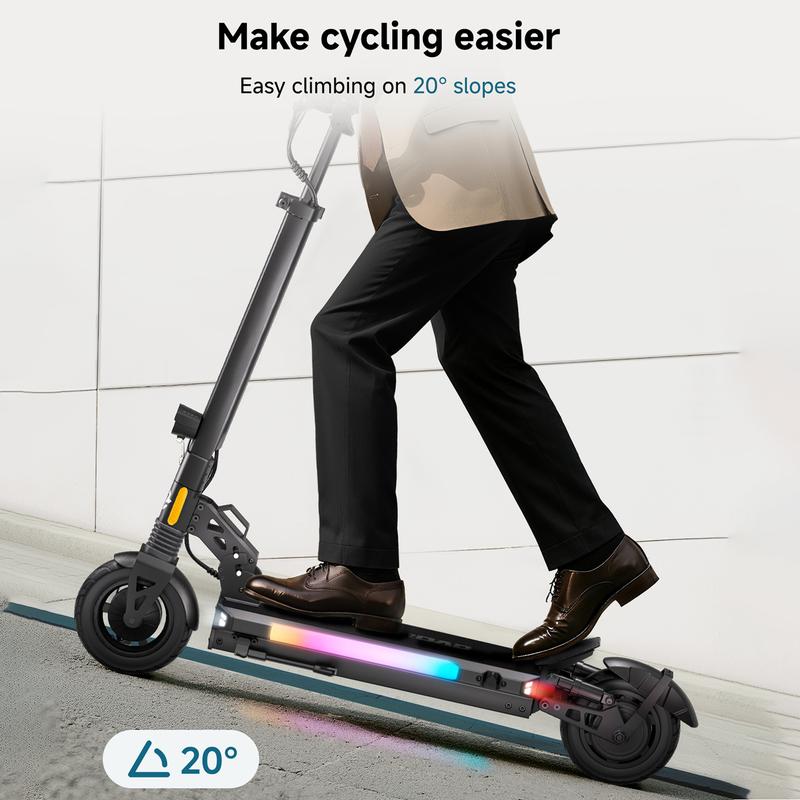 【New-in】High-end Electric Scooter for Adults, 1000W/800W Powerful Motor, 31MPH/25MPH, 31Miles/25 Miles Max Range, 10"/8.5'' Pneumatic Tires, APP Control, Dual Suspension & Dual Braking, Portable Electric Scooter Adults