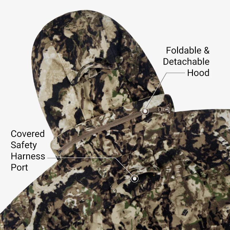 Tidewe TimberGhost Super Silent Windproof Whitetail Hunting Jacket Early/Mid Season #BlackFridayDeal