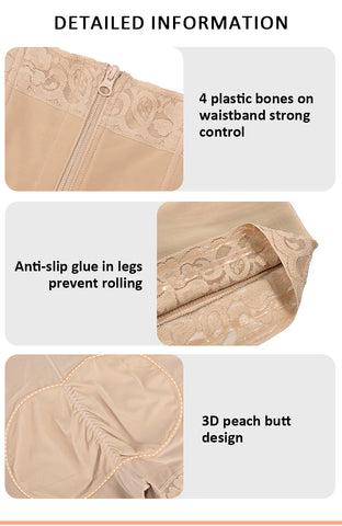 FeelinGirl High Waisted body short Shapewear Womens Fajas Colombianas Shapewear Postpartum Tummy Control  Body Shaper Shorts Womenswear Underwear  Lady Comfort Springtok