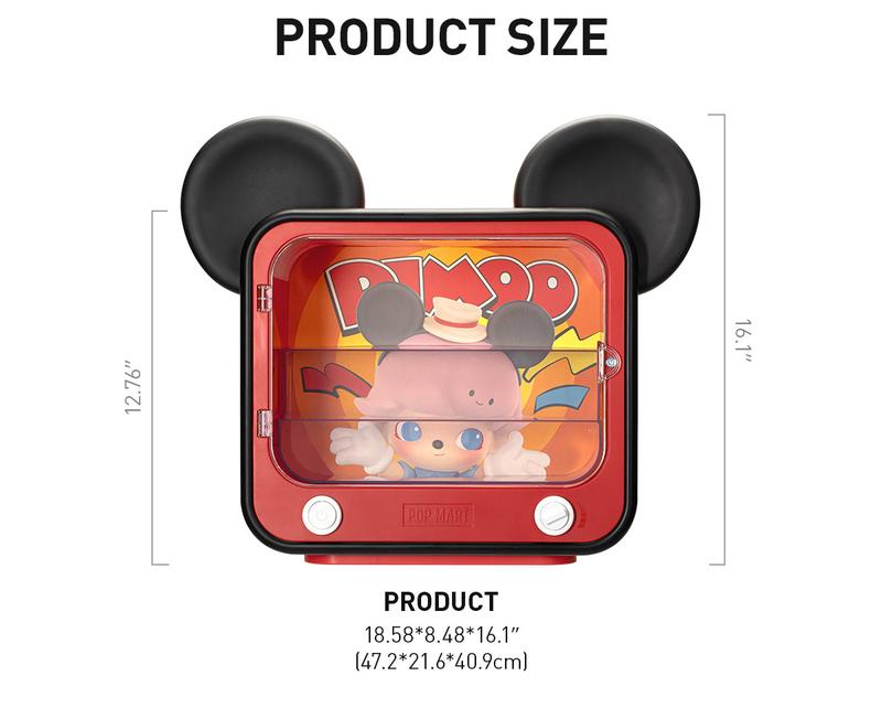 [Spanish]-DIMOO WORLD × DISNEY Series – Contenedor Iluminado en Forma de TV