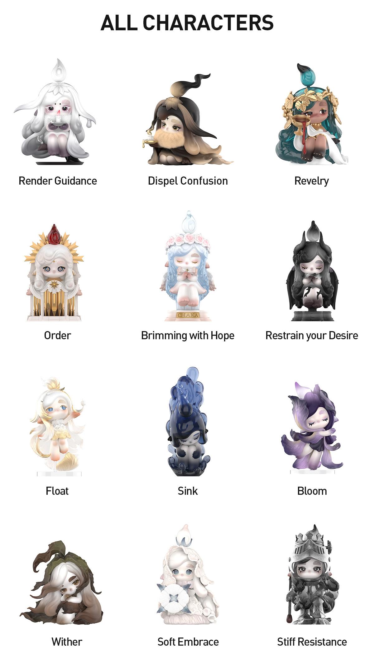 POP MART CHAKA Candle Whisper Series Figures