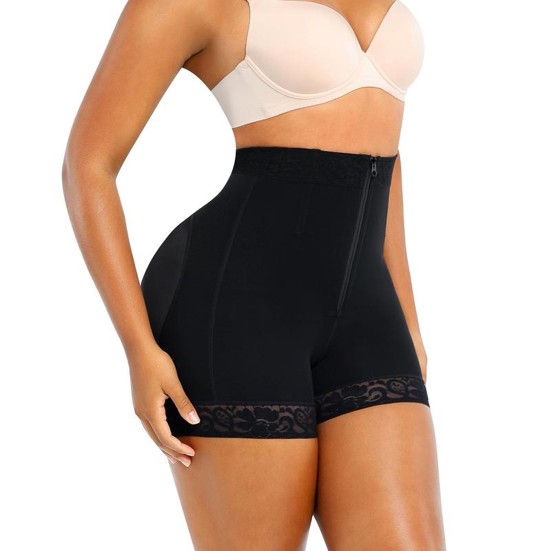 Shapellx AirSlim Lace Steel Boned Shapewear for Women Butt Enhancer Tummy Tucking Shorts Womenswear Comfort Fajas Colombianas Basic Post Surgery