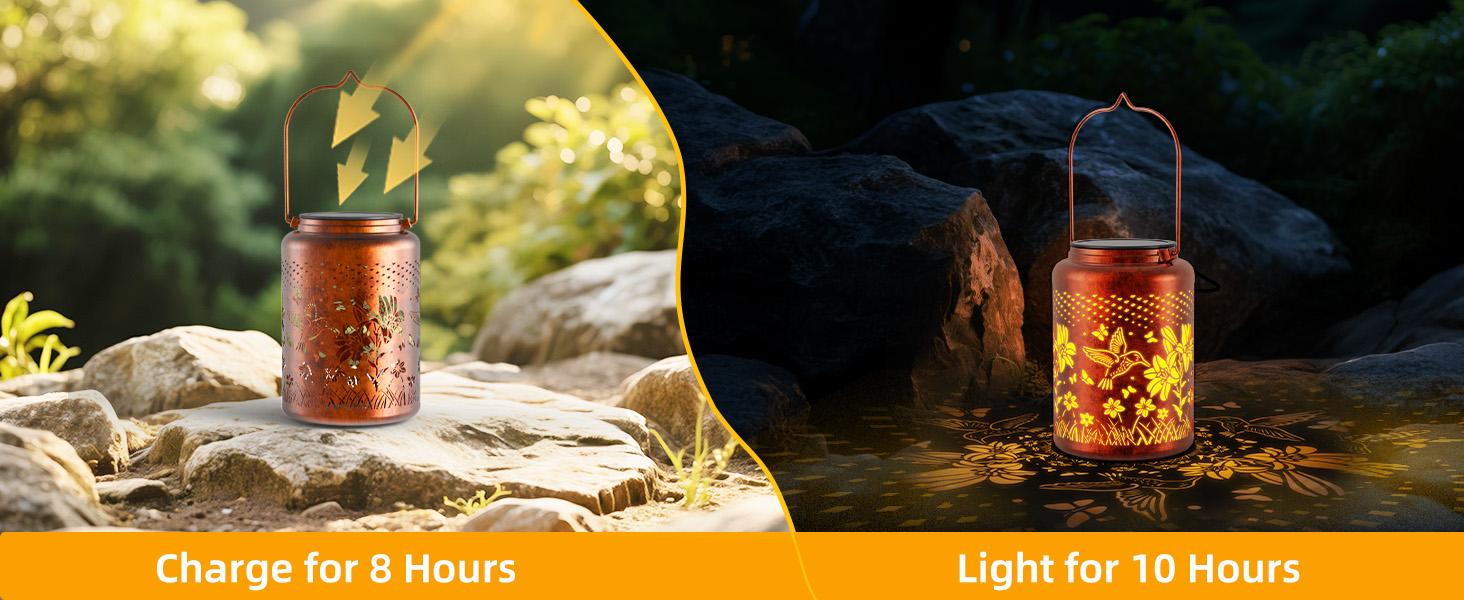 Outdoor Solar Hanging Light,1/2 packs Outdoor Waterproof Hummingbird Garden Decor Gifts for Women Mom Grandma, Waterproof Lantern Deco Festival,Hanging Metal Solar Decoration Outside for Yard, Patio, Backyard, Porch Outdoor Solar Hanging Light,1/2 packs Outdoor Waterproof Hummingbird Garden Decor Gifts for Women Mom Grandma, Waterproof Lantern Deco Festival,Hanging Metal Solar Decoration Outside for Yard, Patio, Backyard, Porch