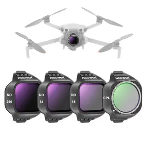 NEEWER FL-C67 4-Pack ND & CPL Filter Set Compatible with DJI Mini 5 Pro Drone, Camera Lens Filters for Aerial Photography & Video