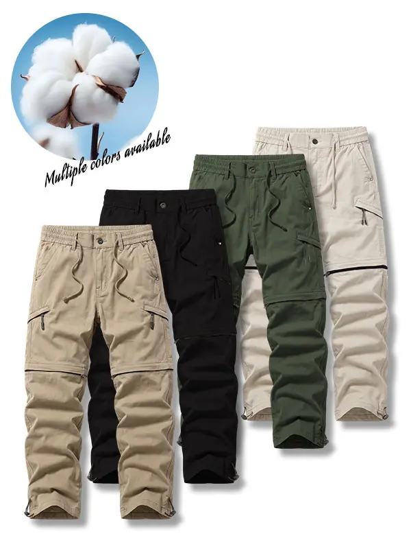 Life keeps moving — one men’s cargo pants set for all seasons. Casual long pants with 3D pockets; tactical cargo pants with a distinctive design. Comfortable fabric, lightweight wear, abrasion resistant—ideal for outdoor activities like hiking, camping, m