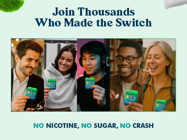 Frost & Fruit Set - Zennies by Parrox - Caffeine Nootropic Pouches (Wintergreen & Mango Blast Flavor) - No Nicotine, No Sugar, & All Natural - Fast Absorption for Energy, Focus, & Clarity - (Pack of 2)