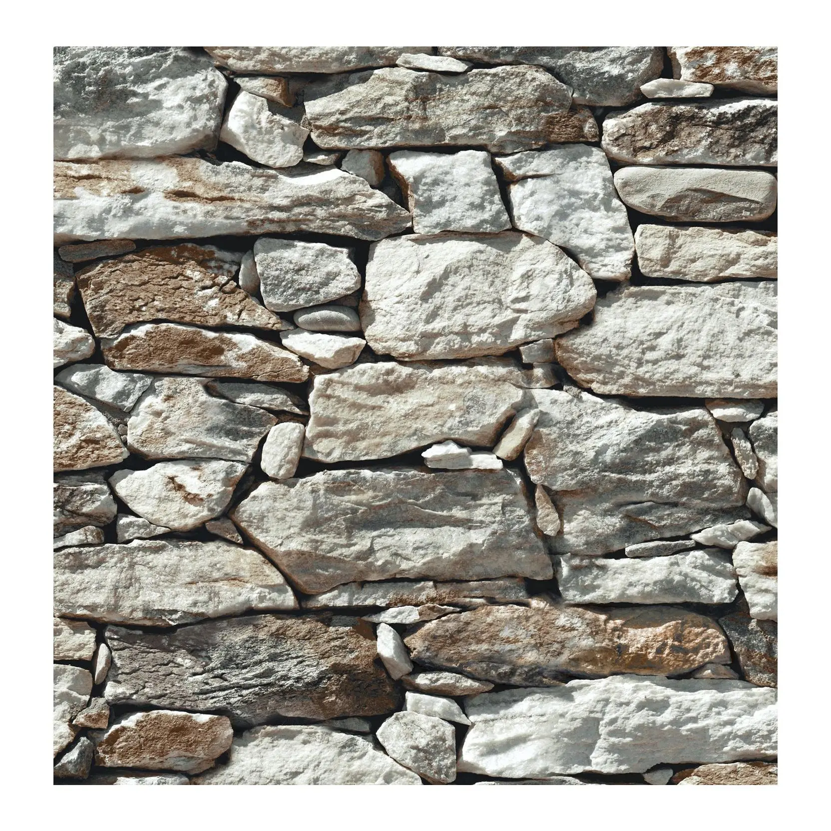 NextWall Stone Wall Peel and Stick Wallpaper Roll