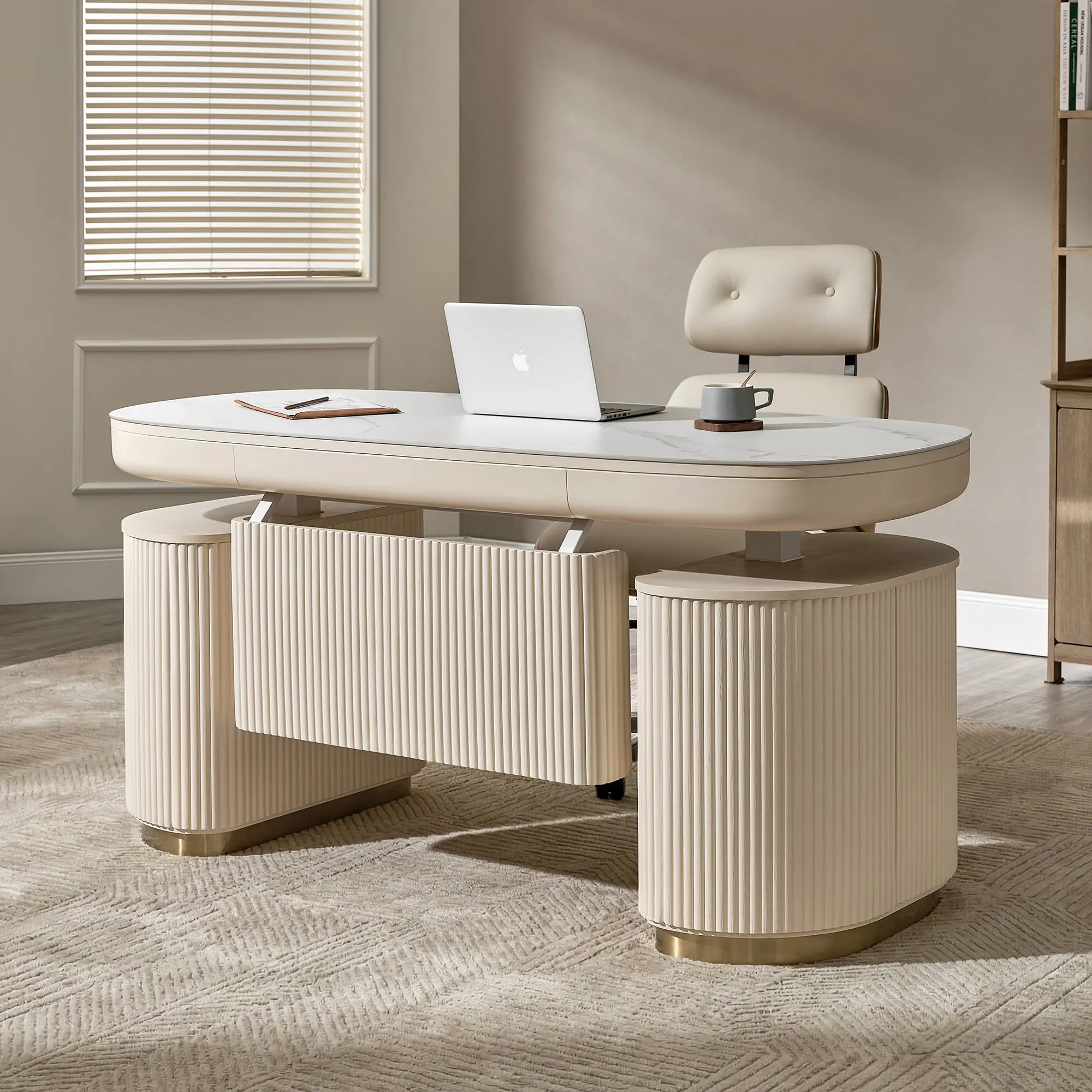 Opal Desk Modesty Panel