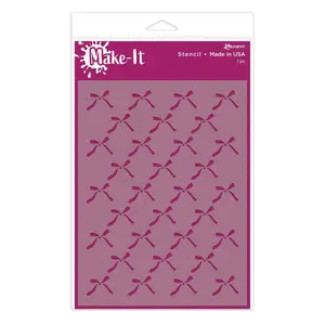 Make-It™ Stencil, Bow Lattice