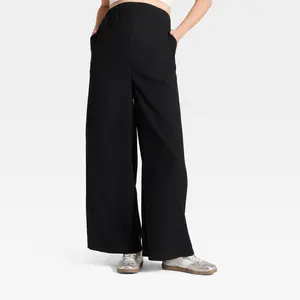 Over The Belly High-Rise Wide Leg Maternity Pants - Isabel Maternity by Ingrid & Isabel