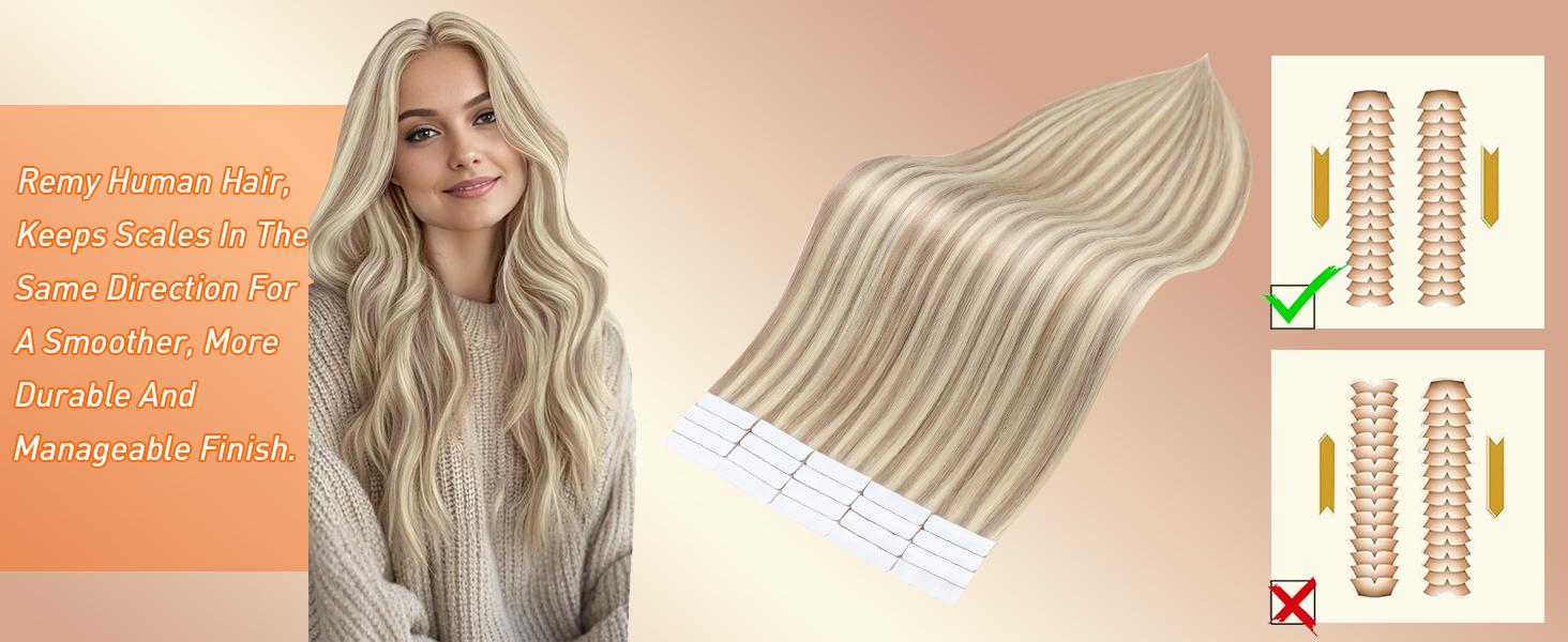 Full Shine Injection Tape in Extensions Real Human Hair 12-24 Inch 20 Pcs 50G Long Straight for Beauty woman