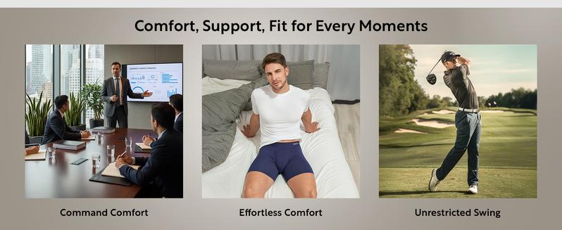 DAVID ARCHY Waistfree Seamless Waistband Mens Underwear 4 Pack Silky Soft Second Skin Modal Boxer Briefs  Underwear for Men Gifts Micro Modal Fabric with Vertical Fly and 3D Pouch Design