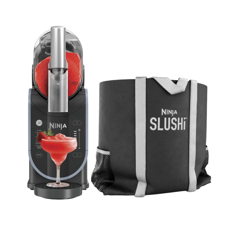 Ninja SLUSHi Professional Frozen Drink Maker 88 oz + Ninja SLUSHi Travel Tote