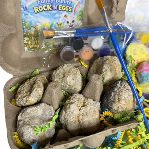 Funny Bunny Rock‘N’Eggs by Earth Blings - Paint ‘em. Hide ‘em. Crack ‘em.
