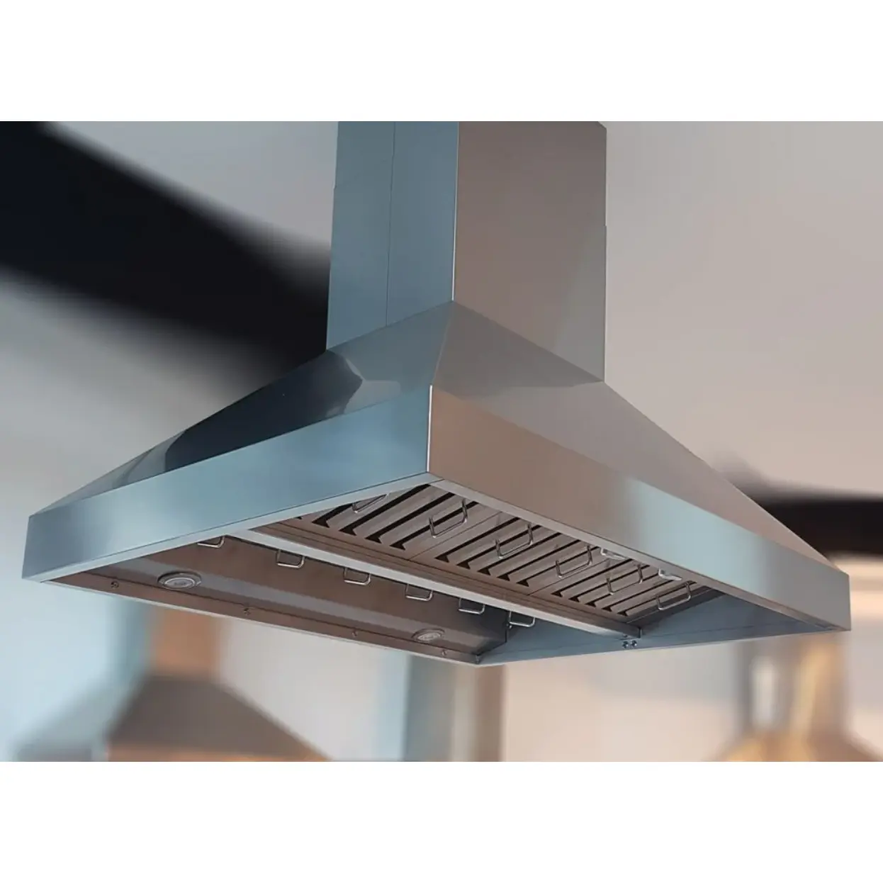 Victory Range Hood Twister MAX 48 Inch 1200 CFM Island Mount Range Hood