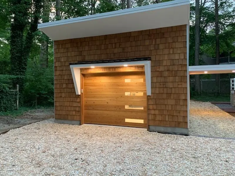 8x7 2825Wooden Garage Doors