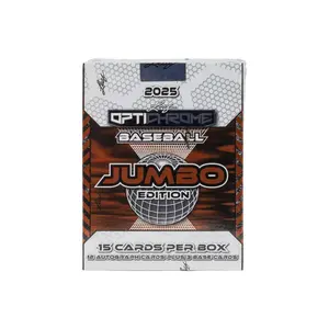 Jumbo 2025 Leaf Optichrome Baseball Hobby Box (12 Autos)