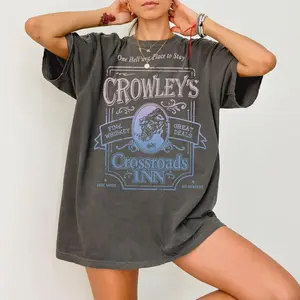 Supernatural Crowley's Crossroads Inn T-Shirt, supernatural fan, dean winchester, supernatural gifts, supernatural hoodie, castiel Shirt, crowley Shirt, supernatural sweater, dean winchester tee, supernatural tee, supernatural Shirt, supernatural
