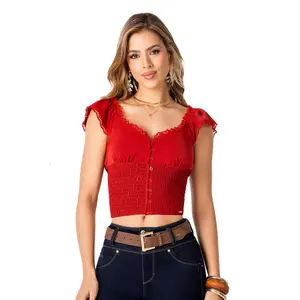 1824 BLUSA COLOMBIANO DELUXE Aesthetic Womenswear