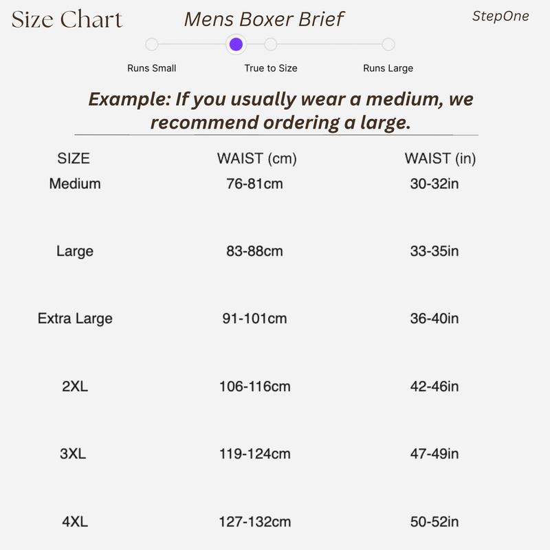 Step One Boxer Brief 3 Pack, Hidden Elastic Pouch, Anti-Chafe, Breathable Viscose Bamboo Fabric, Moisture-Wicking, UltraGlyde Panels, Ultra-Soft, Stretch, Indoor, Men's Underwear for All Seasons, Premium, Everyday Wear Fit, Athletic Activewear