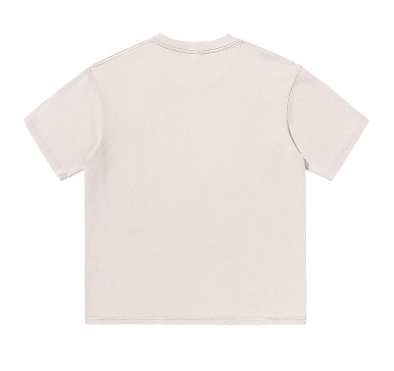 Men's Short Sleeved T-shirt Soft Comfortable Round Neck Casual Tee Lightweight Top for Daily Outings and Casual Wear