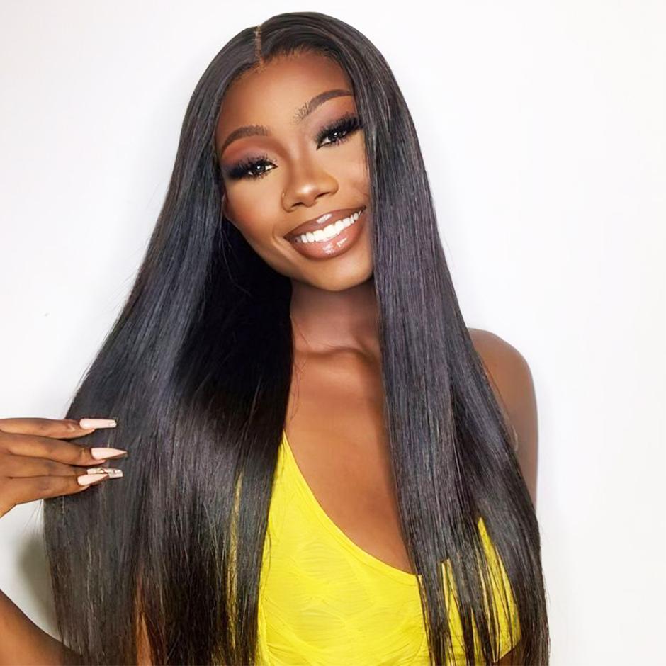 FORGIRL FOREVER Wear And Go Straight Wig Pre Plucked Wear Go Glueless Wigs Pre Cut 7x5 Transparent Lace Closure Wigs Beginner Friendly