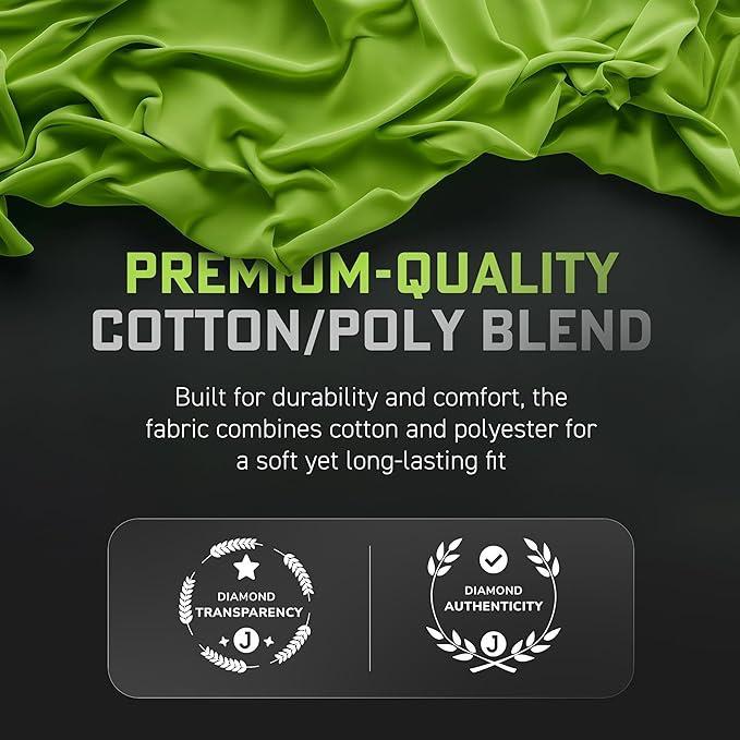 Crayons - Hi Visibility Safety Yellow Work T-Shirt Jersey Menswear apparel | Graphic Vintage tees Top Collar