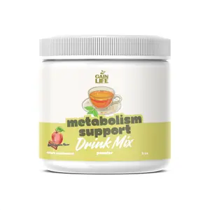 Gain Life Daily Metabolism Support Drink Mix Powder Vitamin Dietary Supplement