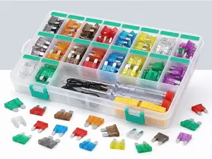 306PCS Car Fuses Assortment Kit,Fuses Automotive Kit Indudes Mini & Low Profile Mini & Standard Fuse for (35A,30A,25A,20A,15A,10A,7.5A,5A,2A),Fusibles para Carro with Circuit Tester
