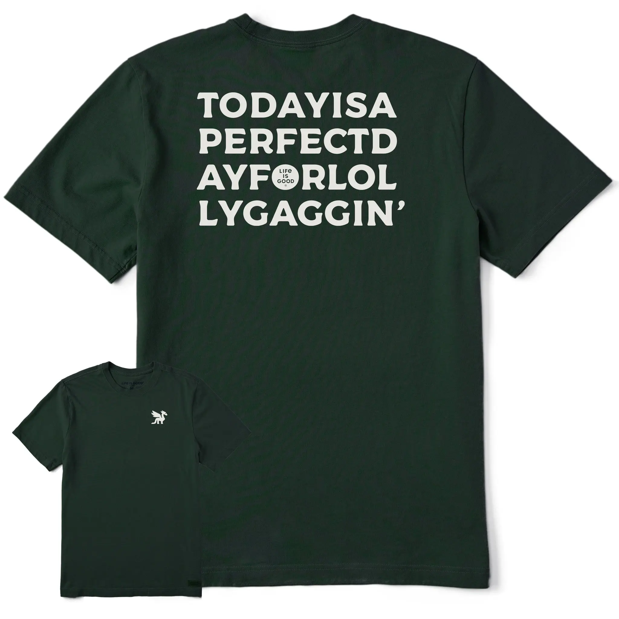 Men's Bert's Lolligaggin' Short Sleeve Crusher Tee