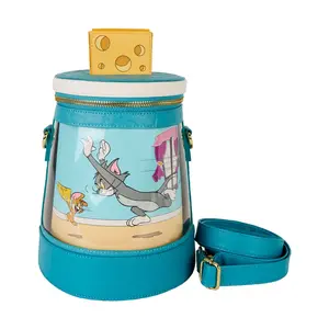 Loungefly Warner Bros Tom and Jerry Spinning Scene Crossbody Bag