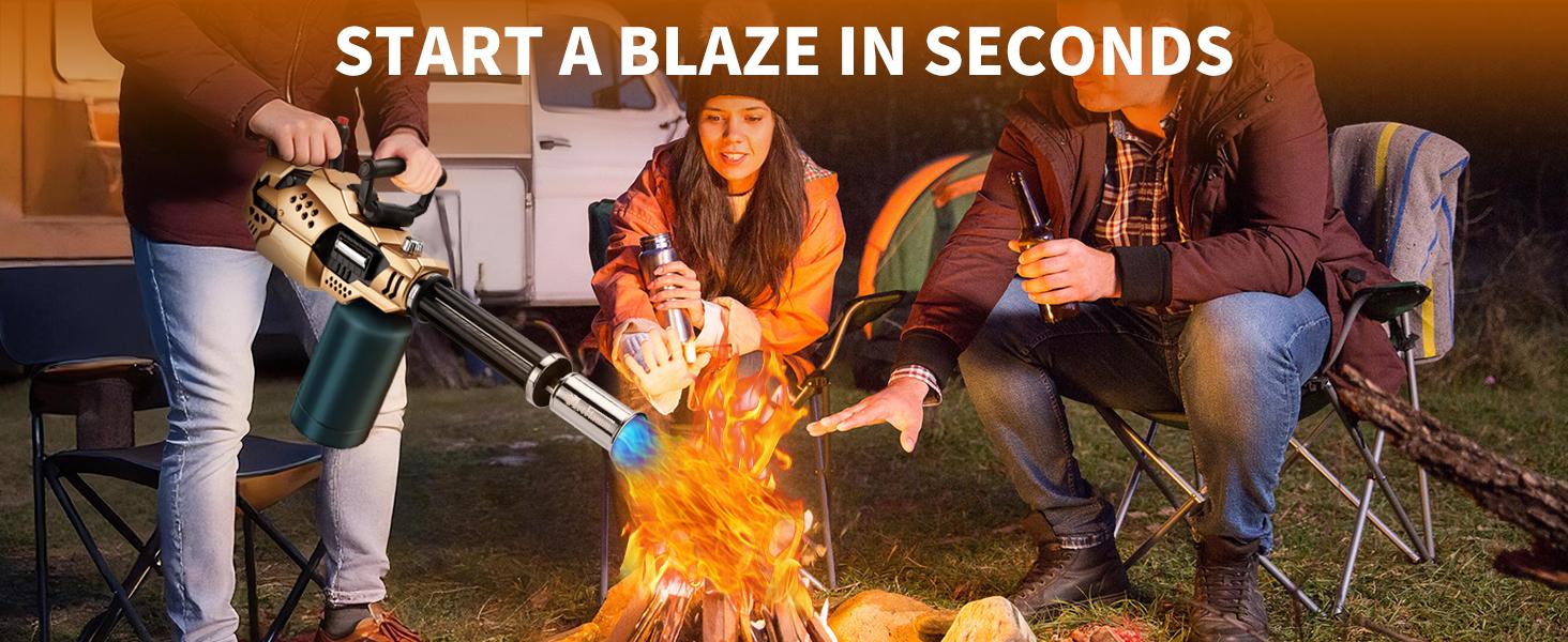 ARTFLAMM Powerful Propane Torch , Kitchen Blow Torch Gun with Adjustable Flame, Detachable Cooking Torch for Searing Steak, Camping, BBQ, Welding (Tank Not Included) ARTFLAMM Powerful Propane Torch , Kitchen Blow Torch Gun with Adjustable Flame, Detachable Cooking Torch for Searing Steak, Camping, BBQ, Welding (Tank Not Included)