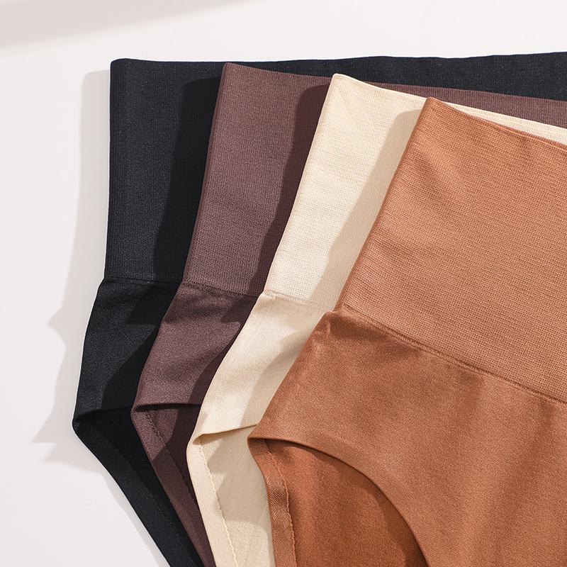 FINETOO 4Pcs Women's Breathable Underwear, Moisture Wicking Keeps You Cool & Comfortable, Available in Plus Size